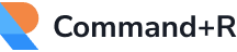 Command+R logo