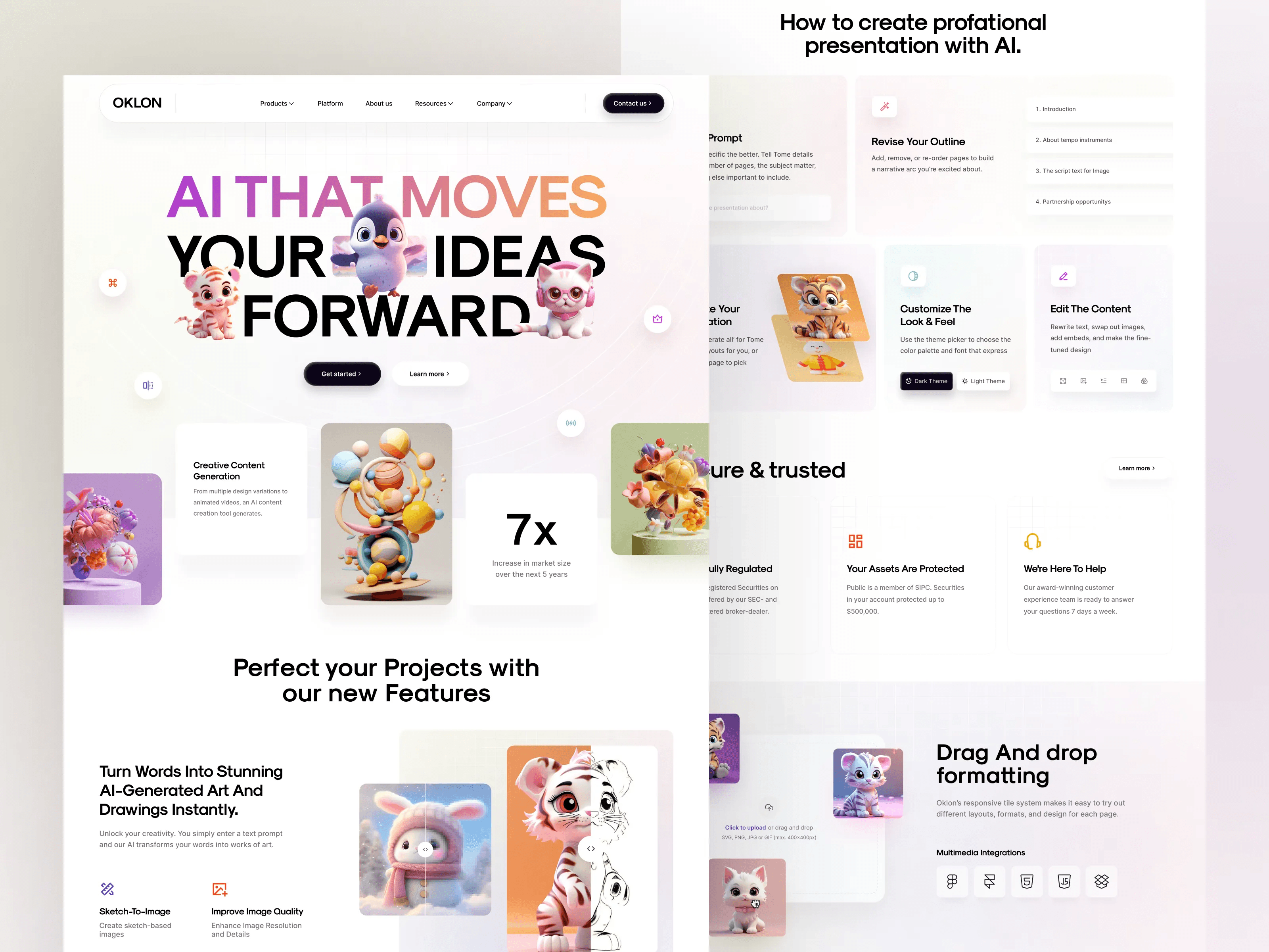 Oklon - AI Content Generation Platform