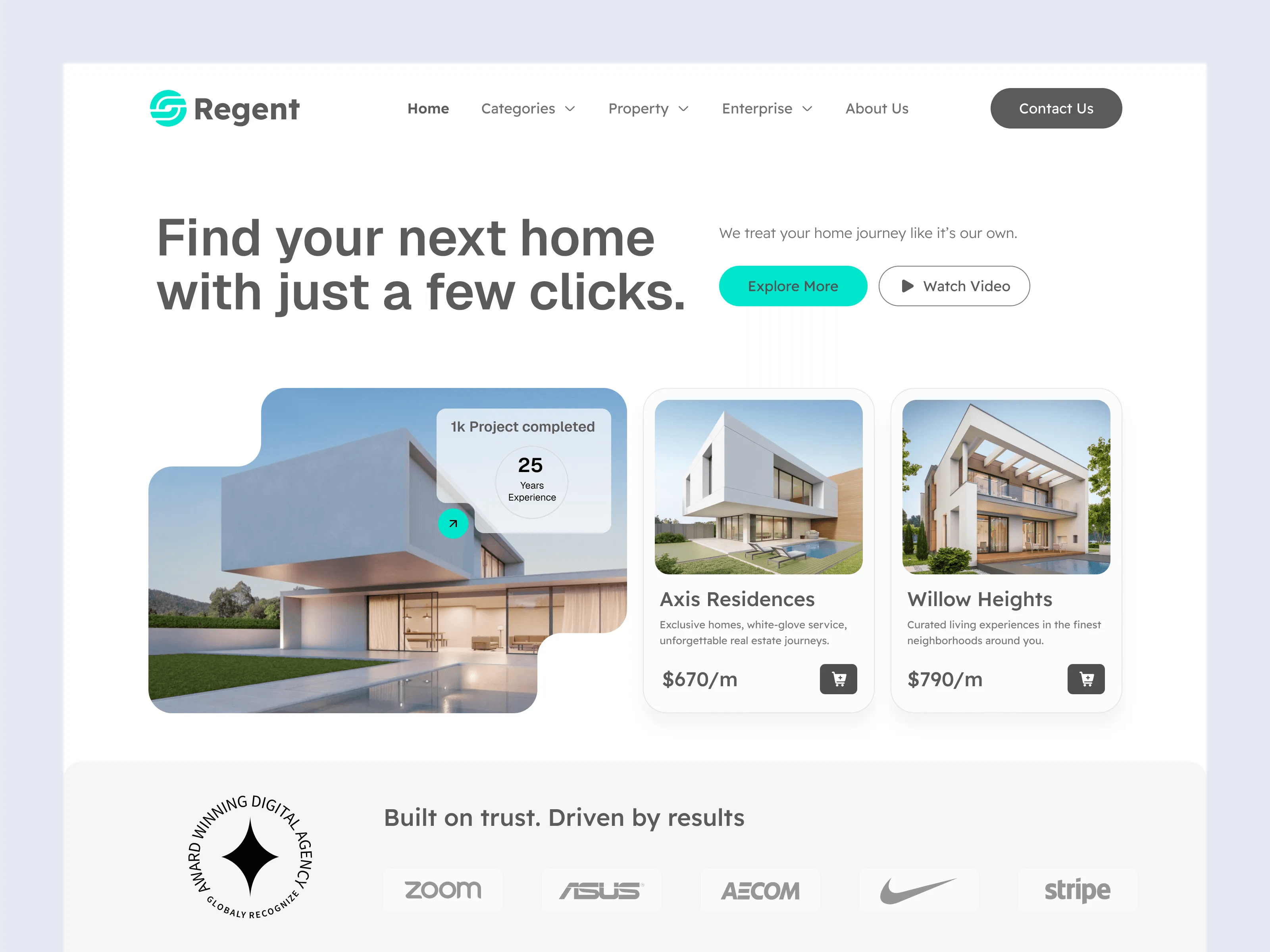 Regent - Real Estate Discovery Platform